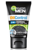Garnier Men Oil Control 3-in-1 Charcoal Foam