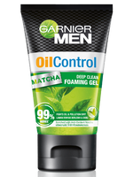 Garnier Men Oil Control Matcha Deep Clean Foaming Gel