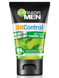 Garnier Men Oil Control Matcha Deep Clean Foaming Gel
